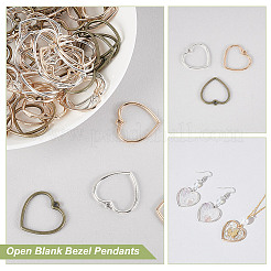 90шт 3 цвета подвески из цинкового сплава FIND-GA0004-25