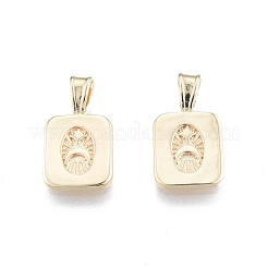 Латунные подвески&nbsp;KK-G432-15G