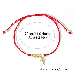 Регулируемые нити плетеные браслеты JK0412