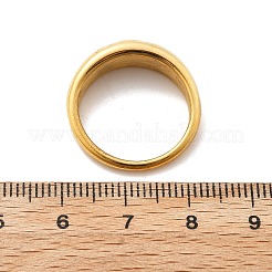 Кольца для пальцев из нержавеющей стали 304 со стразами RJEW-Q012-05G