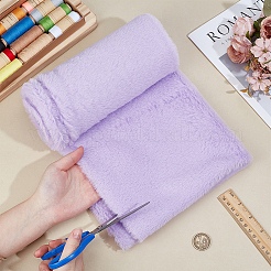 Tissu polyester en peluche imitation lapin super doux&nbsp;DIY-BC0017-37E