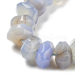 Hebras de abalorios de ágata natural&nbsp;G-K392-A01