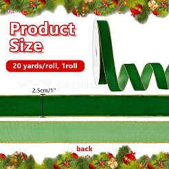 1 рулон 20 ярда бархатных лент&nbsp;SRIB-PH0001-71B