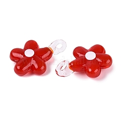Pendentifs vernissées manuelles&nbsp;LAMP-Q039-21G