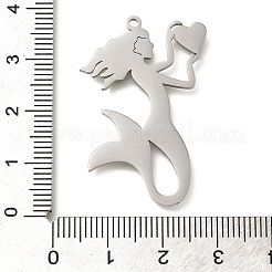 Подвески из нержавеющей стали 304 с защитой от потускнения&nbsp;LS-STAS-R131-13P