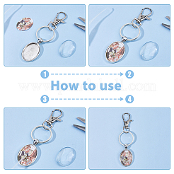 30шт. брелки из сплава&nbsp;KEYC-DC00048