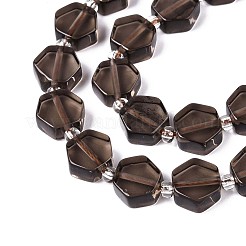 Натуральные ледяные обсидиановые бусинки G-P534-A15-02