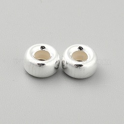 S925 бусины из стерлингового серебра&nbsp;STER-WH0019-34D