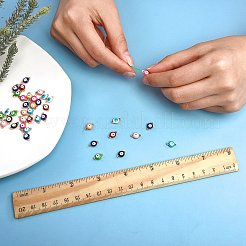 40 шт. 10-цветное вакуумное покрытие PVD из нержавеющей стали 304 эмалированные звенья/соединители&nbsp;STAS-SZ0001-50