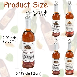 6 шт. большие подвески из смолы&nbsp;RESI-YW0005-92