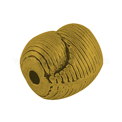 Stile tibetano in lega di torsione perle&nbsp;TIBEB-5267-AG-RS