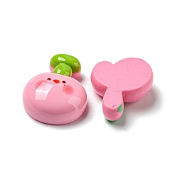 Cabochon decoden in resina opaca&nbsp;RESI-F052-B11