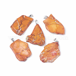 Натуральный регалит / имперская яшма / морские отложения яшмовые подвески&nbsp;G-S299-34