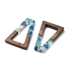 Pendentifs en résine et noyer&nbsp;FIND-R051-03