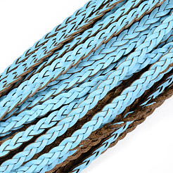 Плетеные шнуры из искусственной кожи LC-S018-10M