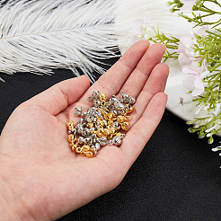 100 шт. латунные наконечники для бусин&nbsp;KK-CA0001-76