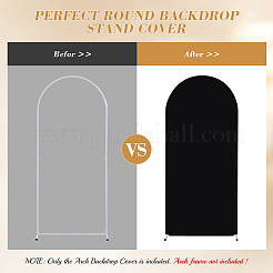1 Stück Überwurftuch für Hochzeitsbögen aus Polyester und Elasthan&nbsp;DIY-CN0004-09C-04