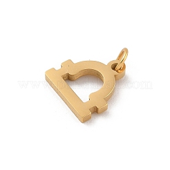 Ciondoli in acciaio inossidabile 304&nbsp;STAS-R001-04G-07