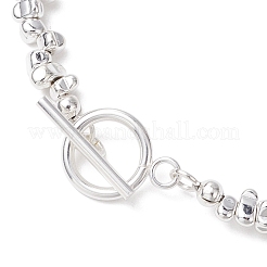 Ожерелья из синтетических немагнитных гематитовых бусин с гальваническим покрытием NJEW-JN05087