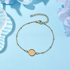 304 Edelstahl Satellitenkette Armband Herstellung&nbsp;X-BJEW-JB10587-02