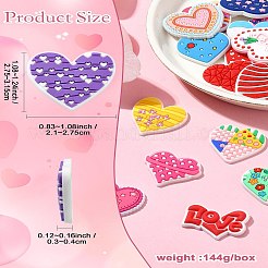 50 шт. 25 стиля ПВХ пластиковые кабошоны&nbsp;FIND-CJ0002-94