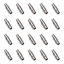 Устойчивая к потускнению гладкая запирающая трубка из нержавеющей стали 304 с магнитными застежками STAS-H019-5