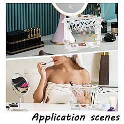 1 комплект прозрачных акриловых подставок для сережек EDIS-PH0001-28