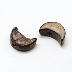 Perles de coco croissant de lune&nbsp;X-COCO-N001-07