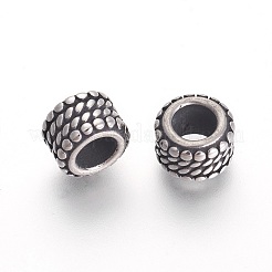 Бусины из нержавеющей стали 304 STAS-F194-10AS