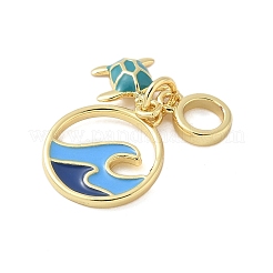 Латунные эмалированные европейские подвески с подвесками KK-C110-12G