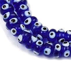 Handgemachte Glasperlen bösen Blick Stränge&nbsp;LAMP-A007-02A-01