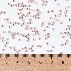 TOHOラウンドシードビーズ  日本製シードビーズ  （銅で裏打ちされたクリスタル740)個  11/0  2.2mm  穴：0.8mm  約1110PCS /ボトル  10 G /ボトル&nbsp;SEED-JPTR11-0740