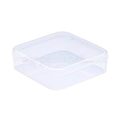 Квадратные пластиковые контейнеры для хранения шарика CON-P003-M