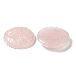 Природного розового кварца подвески G-C091-03G