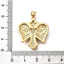 Латунные микро проложить кубического циркония подвески&nbsp;KK-B128-09G