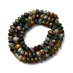 Природного индийского агата бисер нитей G-P587-D07-01