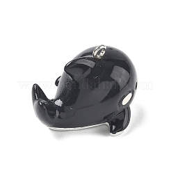 Подвески из непрозрачной смолы с морской тематикой RESI-P047-01H-P