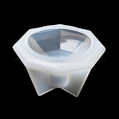 Граненые шестигранные силиконовые Молды для свечей своими руками DIY-P078-05