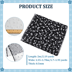 1 pièce de tissu en polyester&nbsp;DIY-PH0038-21A