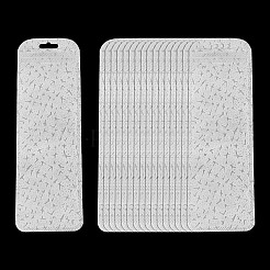50 sachet refermable de rangement pour bracelet de montre en plastique PP&nbsp;ABAG-TADJ0003-01B