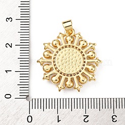 Латунные микро проложить кубического циркония подвески KK-K408-14G