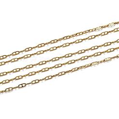 Halsketten mit Mariner-Gliederketten aus 304 Edelstahl&nbsp;NJEW-P226-03G-05