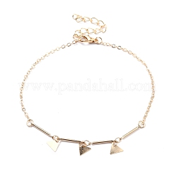 4 шт. 4 стильные наборы ножных браслетов с цепочкой из сплава SJEW-D009-08KCG