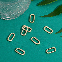 Латунные пружинные кольца&nbsp;LS-FIND-WH0127-90G