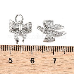 Shegrace Messing-Anhänger mit Mikropavé-Fassung aus klaren Zirkonia&nbsp;XGRQ4N997-736P