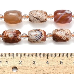 Природный агат бисер нитей G-F811-B02-02A