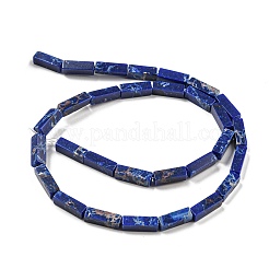 Синтетические окрашенные нити императорской яшмы&nbsp;G-D077-C01-06