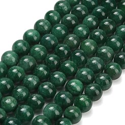 Fili di perline fuchsite naturali&nbsp;G-L661-B01-10mm-B