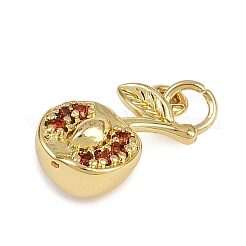 Латунные микро проложить кубического циркония подвески&nbsp;KK-D409-24G