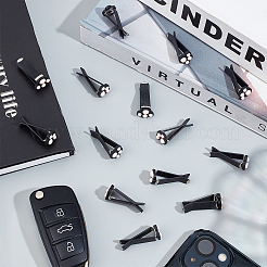 Клипсы на вентиляционные отверстия автомобиля из непрозрачной смолы с принтом кошачьих когтей&nbsp;AJEW-AB00031